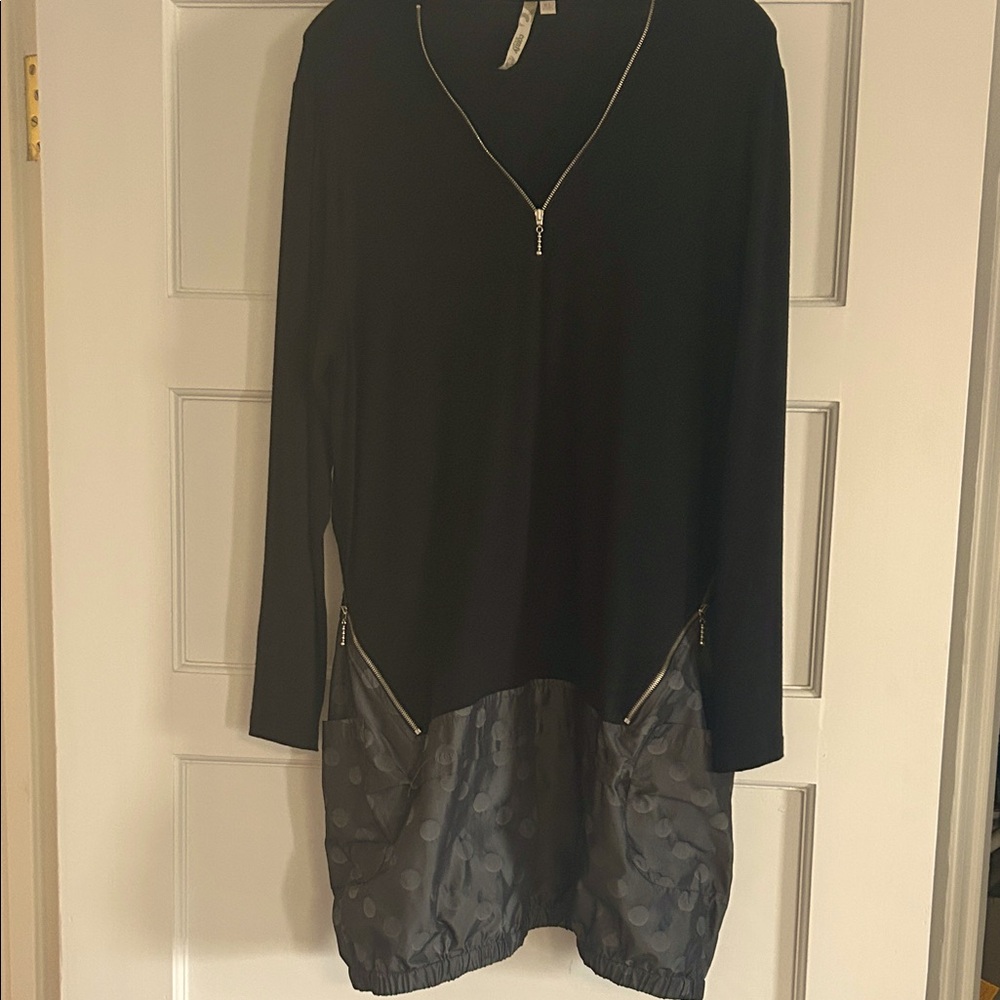 Black and Gray Stylish Women's Dress